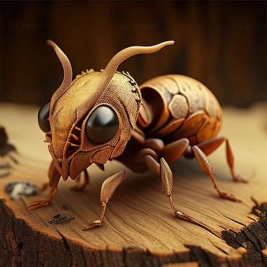 3D model Pheidole gilva (STL)